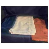 Tote of Linen Tablecloths and Runners