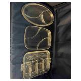 Box of Misc Clear Glassware