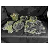 Box of Misc Clear Glassware