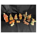 Ceramic Nativity Figurines