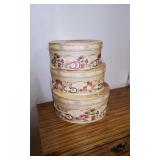 3 Decorative Boxes of Scarves
