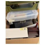 Box of Misc Office Supplies