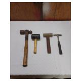 3 Hammers and Rubber Mallet