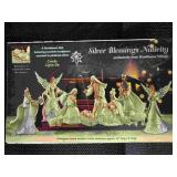 Hawthorne Silver Blessings Nativity Set