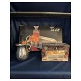Silver Plated Trays and Misc