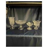 Box of Clear Misc Glassware