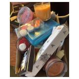 Box of Misc Candles