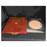 Box of Serving Set, Trays, and Dinner Plates