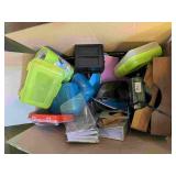 Box of Misc Office Supplies