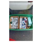 Tote of Light Bulbs