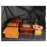 Jewelry Boxes and Misc