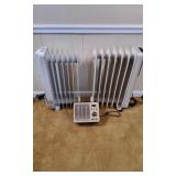 3 Electric Heaters