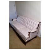 White Button Sofa