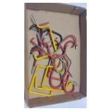 Box of Misc Vinyl-Coated Screw-In Utility Hooks