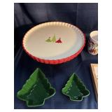 Box of Christmas Glassware