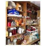 Shelves of Misc Decorative Items