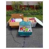 3 Containers of Decorative Ribbon