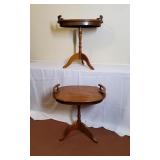 2 Wooden End Tables
