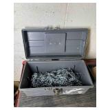 Tool Box with Radial TIre Chains