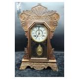 GIngerbread Parlor Mantal Clock