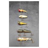 5 Creek Chub Bait Company Fishing Lures