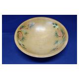 Munising Hand-Painted Wooden Bowl
