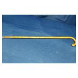 Walking Cane With Hand-Scorned Design