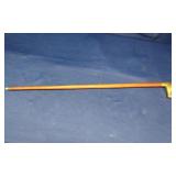 Walking Stick With Brass Horse Head