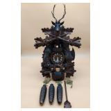 Black Forest Hunter Style Cuckoo Clock