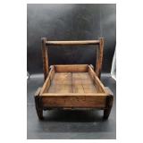 Handmade Rustic Berry Crate