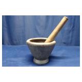 Large Traditional Mortar Pestle Set