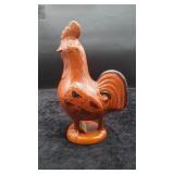 Folk Art Rooster Statue