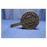 1901 Cast Iron Commercial Measuring Weight