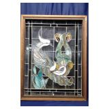 22.5"X25" Stained Glass Window Panel