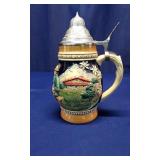 Pot Belly German Pottery Stein