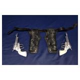 2 Leslie-Henry Diamond H "Laramie" Toy Cap Guns