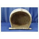 Handwoven Rattan Canopy Basket