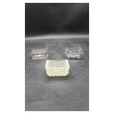 Cut-Glass Ashtrays & Trinket Boxes