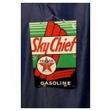 Texaco "Sky Chief" Gasoline Pump Plate Sign