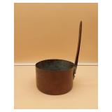 Tin Lined Copper Pot with WW2 Sword Handle