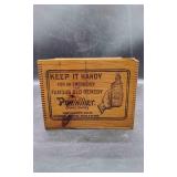 "Perry Davis Vegetable Pain Killer" Shipping Crate