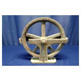 Five-Spoke Cast Iron Factory Wheel