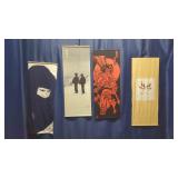 4 Japanese Art Tapestries