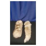 Coyote Pelt Head Band and Hat