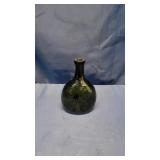 Dark Green "Onion Bottle