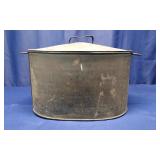 Galvanized Oval Minnow Bucket