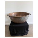 Vtg Copper Candy Kettle/Apple Butter Cauldron