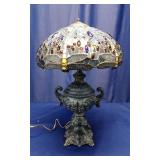 Tiffany-Style Dragonfly Stained Glass Table Lamp
