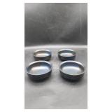 4 "Blue Ridge" Iron Mountain Serving Bowls