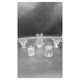Princess House & Fostoria Glass Tableware Items